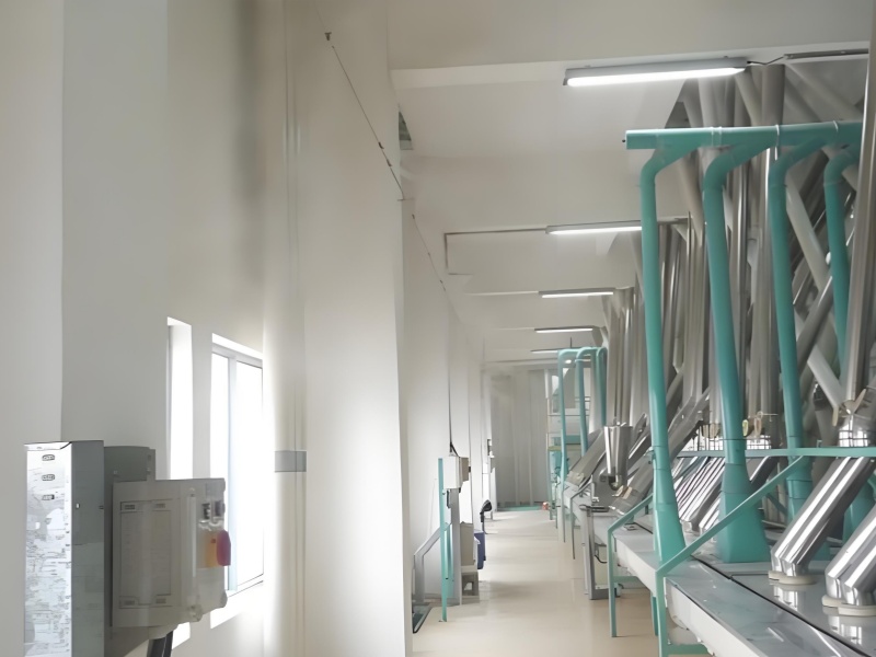 面粉车间高压喷雾加湿案例