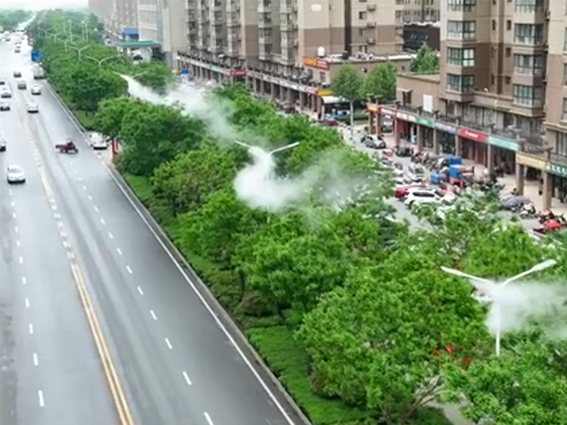 路灯喷淋系统